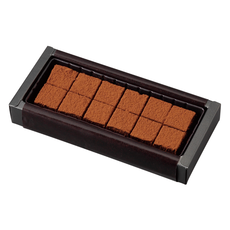 菓子容器 ミロワールショコラS(12×4) ヤマニパッケージ