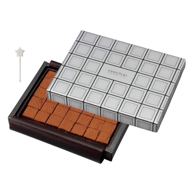 菓子容器 ミロワールショコラL(14×10) ヤマニパッケージ