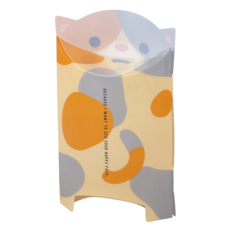 クリアケース ガオークリアBOX ねこ ヤマニパッケージ