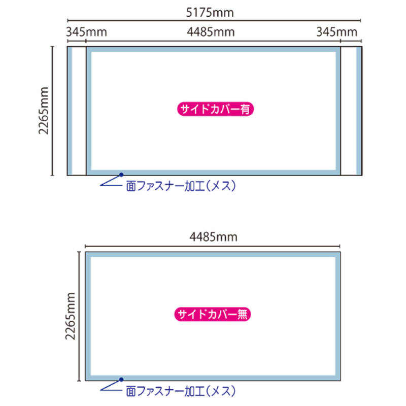イベント用品 イージーシステムパネル(タペストリー用)3X6 友屋