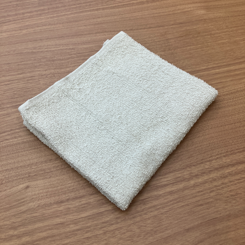 【訳アリアウトレット品！】カラータオル200匁裸 ベージュ 中村