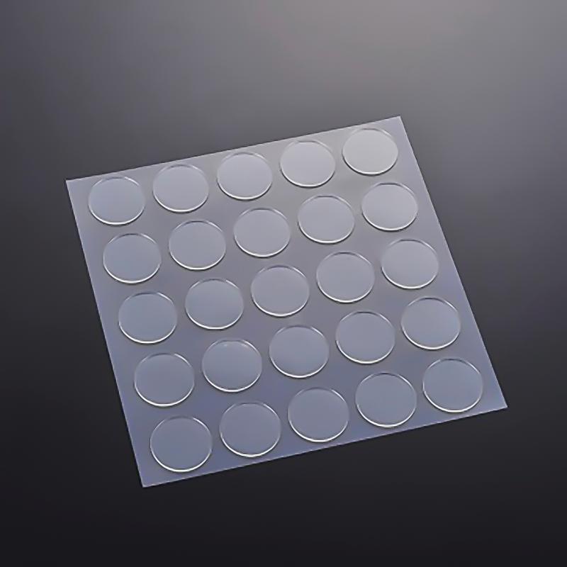 【防災】転倒防止用品 ゲルタック 丸型 φ40×2.0mm 25個付 エクシール