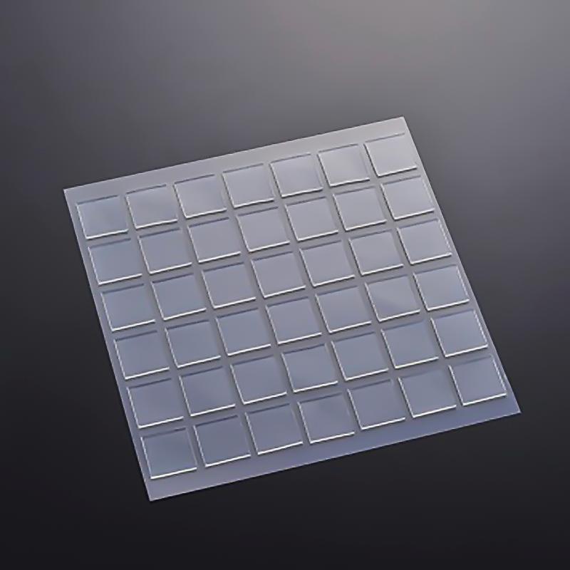 【防災】転倒防止用品 ゲルタック 角型 30×30×2.0mm 42個付 エクシール