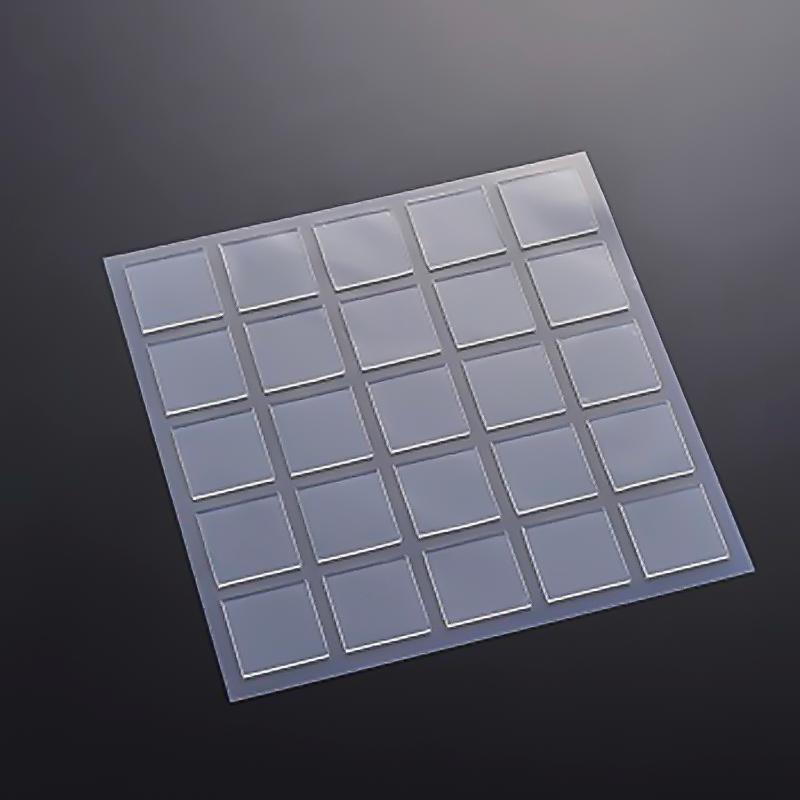 【防災】転倒防止用品 ゲルタック 角型 40×40×2.0mm 25個付 エクシール