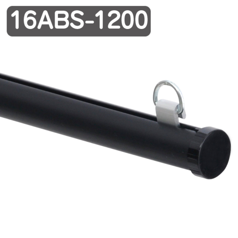 売場備品 メディアホルダー樹脂 16ABS-1200 黒 友屋