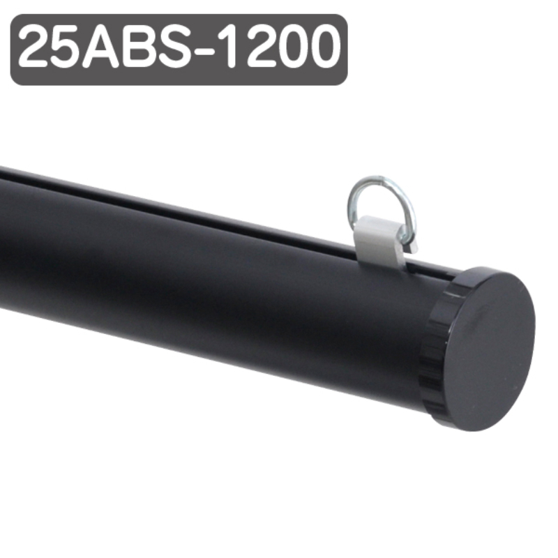 売場備品 メディアホルダー樹脂 25ABS-1200 黒 友屋