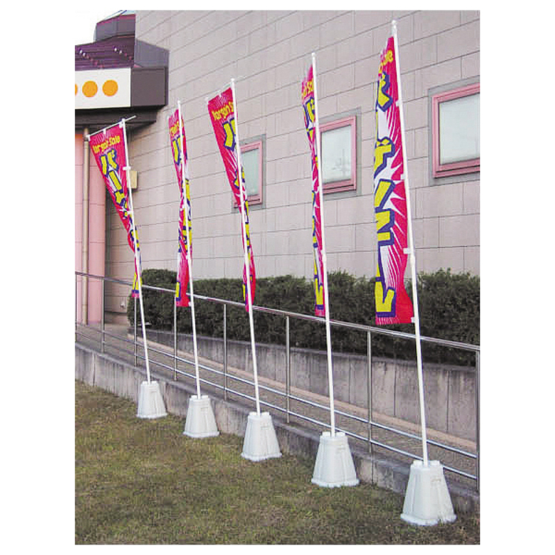 販促用品 注水式スリムスタンド 石目調 友屋