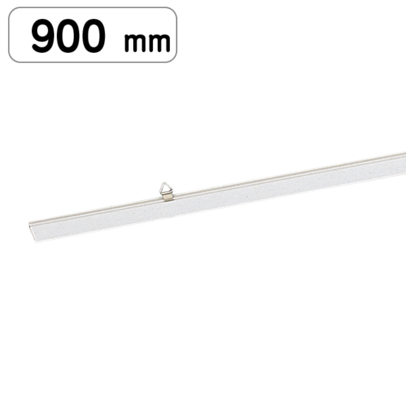 売場備品 ポップハンガー 新D2-900 白 金具2ケ付 友屋
