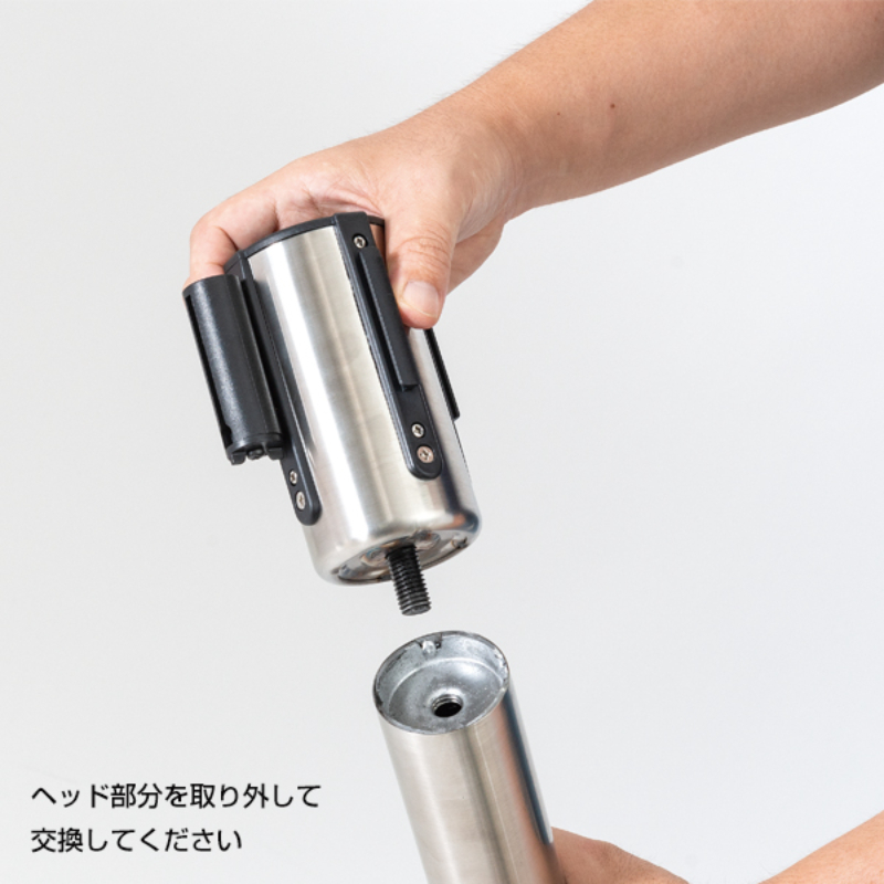 SUS用交換ヘッドのみ ステン/ブルー