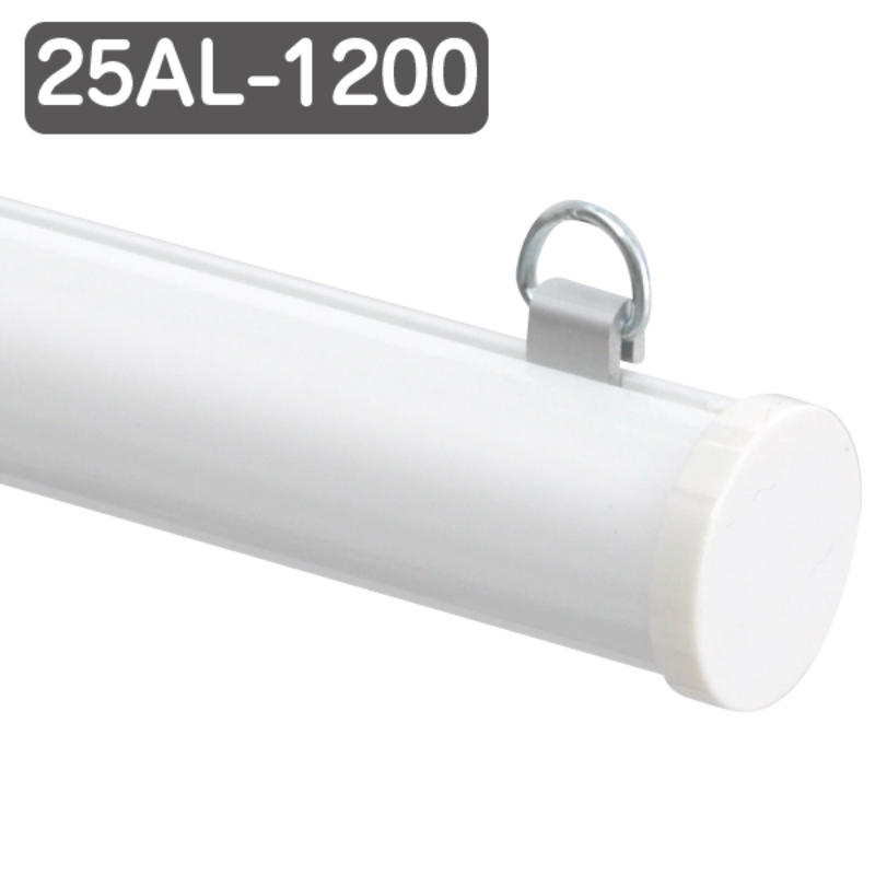 売場備品 メディアホルダーアルミ 25AL-1200 ホワイト 友屋