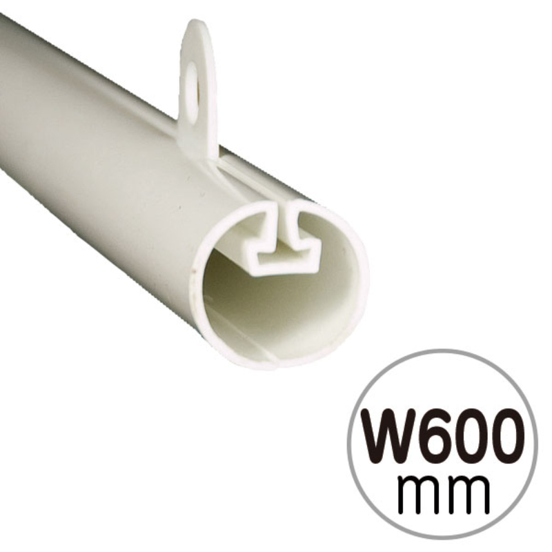 売場備品 丸型吊り式割パイプ吊具2ケ付W600 友屋