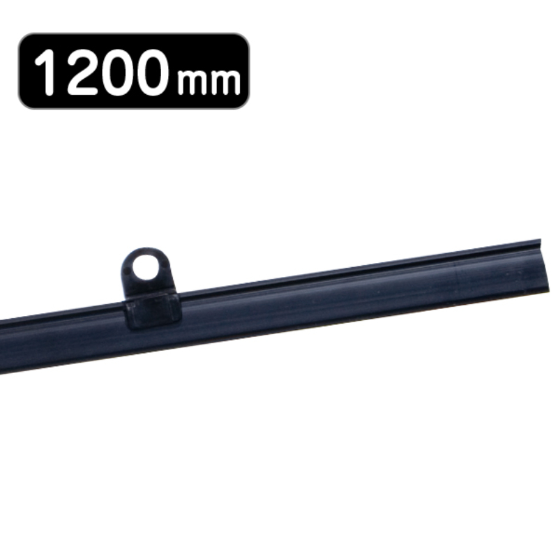 売場備品 ポップハンガー D2-1200 黒 吊具2ケ付 友屋
