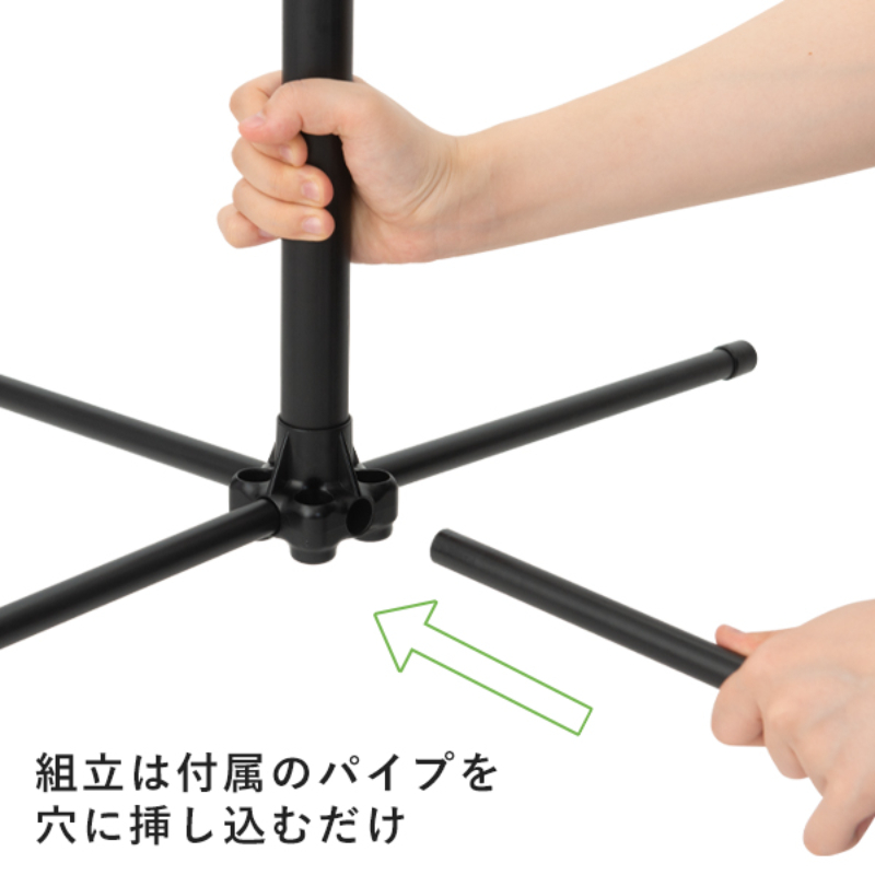 販促用品 かんたんポールスタンド(屋内用) 友屋