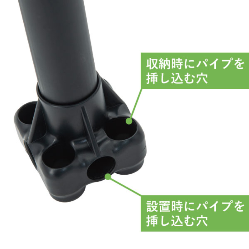 販促用品 かんたんポールスタンド(屋内用) 友屋