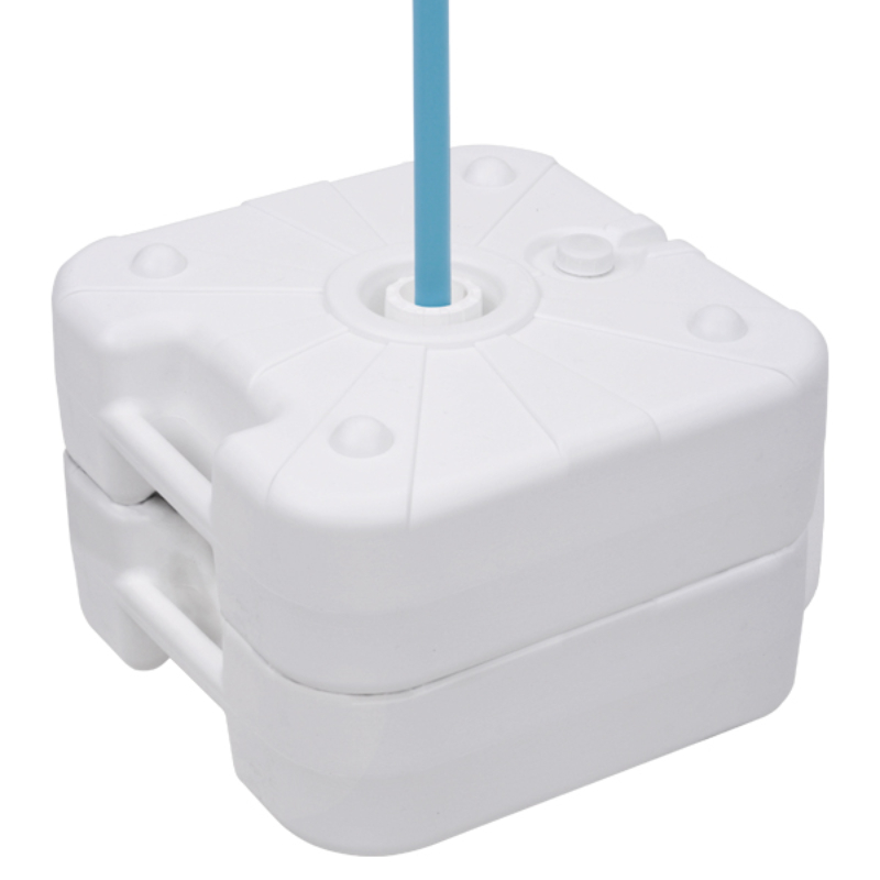 販促用品 注水式のぼり竿用スタンド 20L 白 友屋