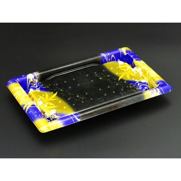 寿司容器 バイオ 板前08B みはな紫 リスパック