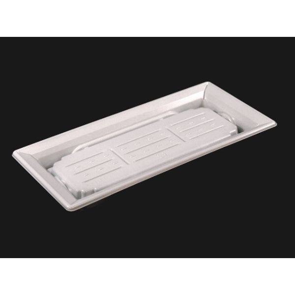 刺身容器 バイオPET ふれあい25-12B 白 リスパック