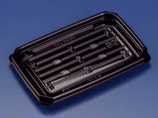 軽食容器 バイオカップ APT320BA 黒 リスパック