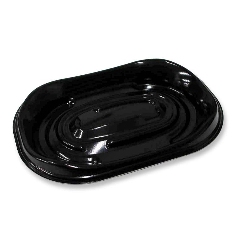 軽食容器 D’sプラスPR23-16(Z) 黒 デンカポリマー