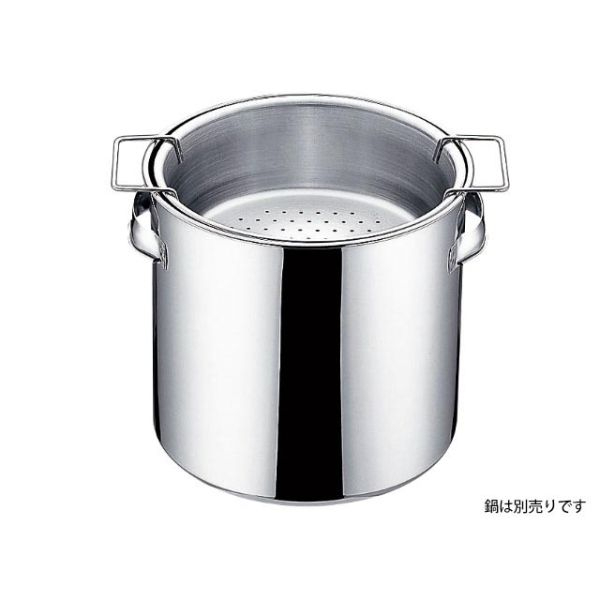 調理用品 UK 丸フライヤー・かす揚げハンドル付30cm YUKIWA