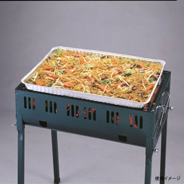 アウトドア用品 アルミバーベキュープレート 2枚組 パール金属