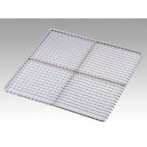 中華用品 SA18-8 クリンプ目せいろ網 33cm用