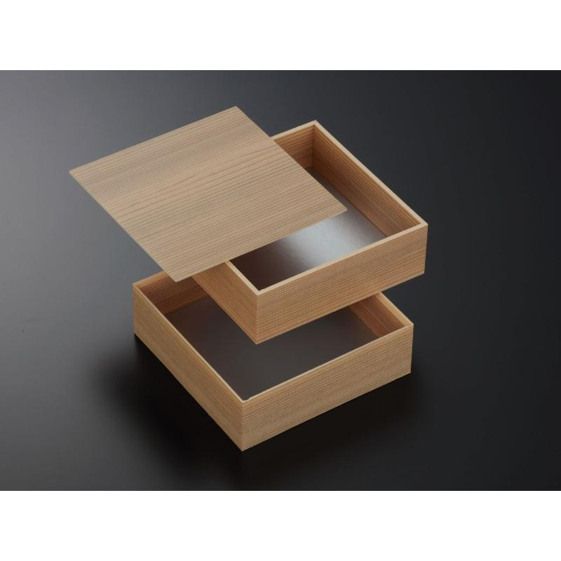 折箱 LB-K2/145 多聞杉 共蓋付 中央化学