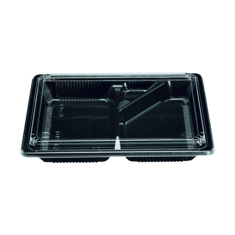 弁当容器 松花堂 201 黒セット エフピコチューパ