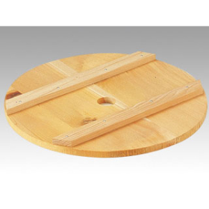 木製押蓋(サワラ) 24cm