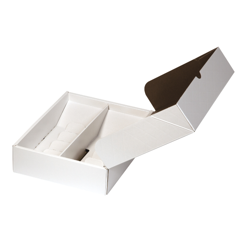 包装資材 HBフードギフトボックス S パールホワイト ヤマニパッケージ