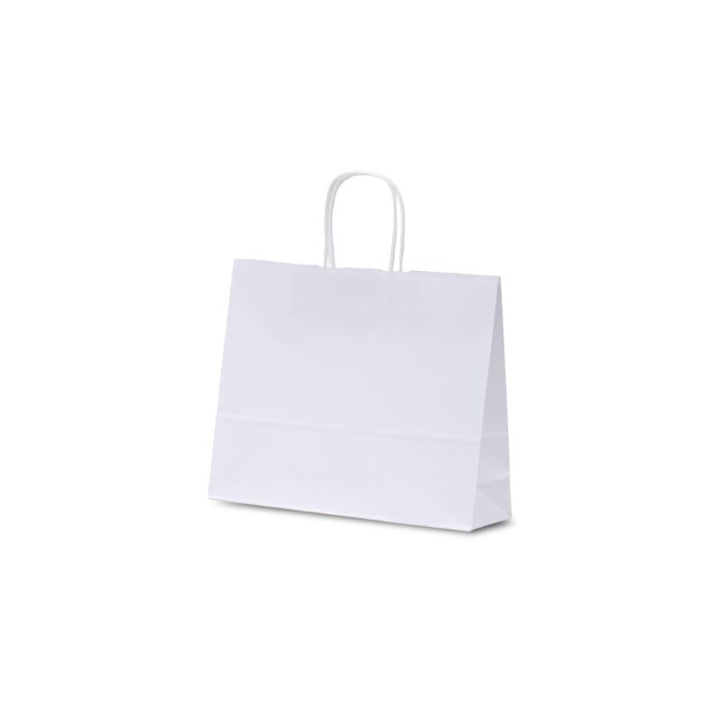 紙手提袋 T-6N 白無地(さらし) ベルベ