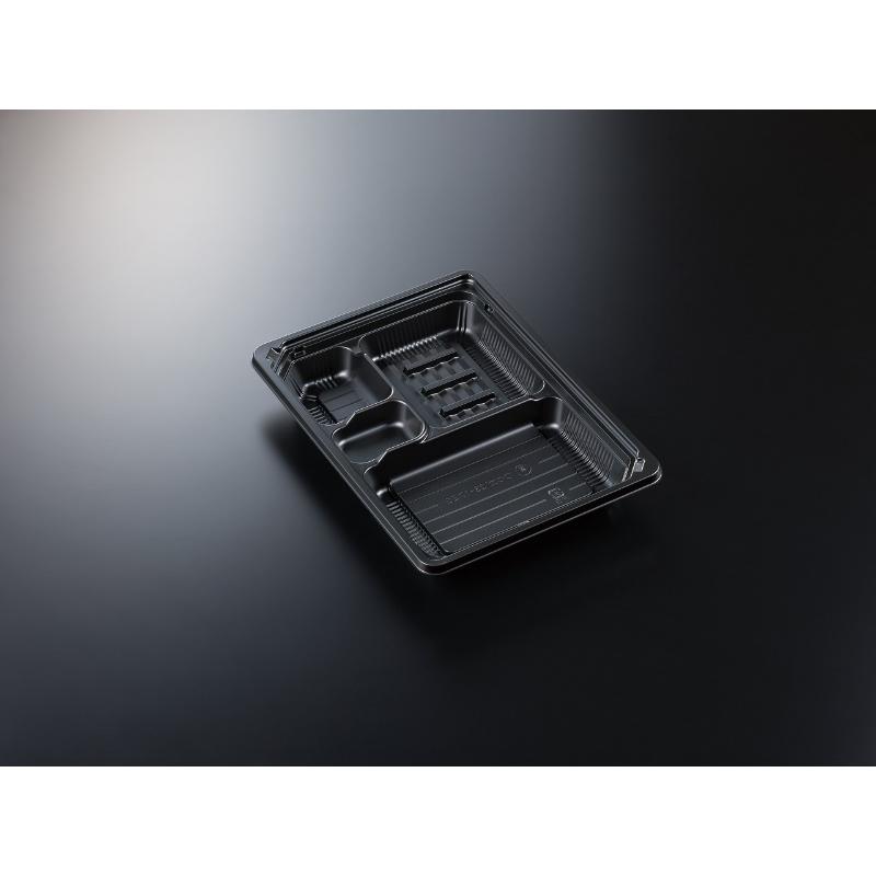 弁当容器 HS風雅23-17 E2 BK 身 中央化学