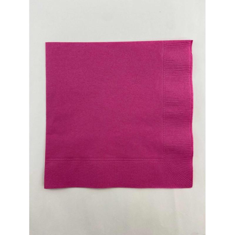 店舗資材 2P4ツ折り約330mm角カラーナプキン(ホーテンシア) MC-24 オリエンタル紙業