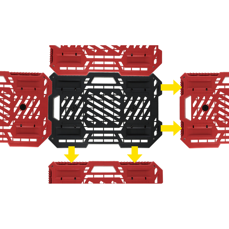 バックヤード備品 TKG リンクライナー 平台車 ブラック 高儀