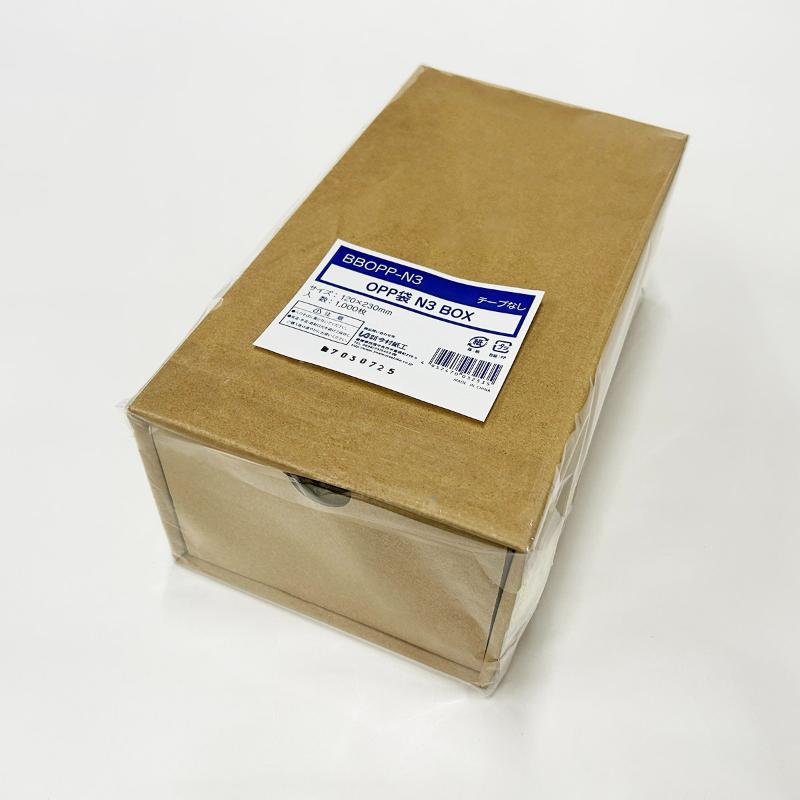 箱入りOPP袋 N3 テープなし 1000枚 今村紙工