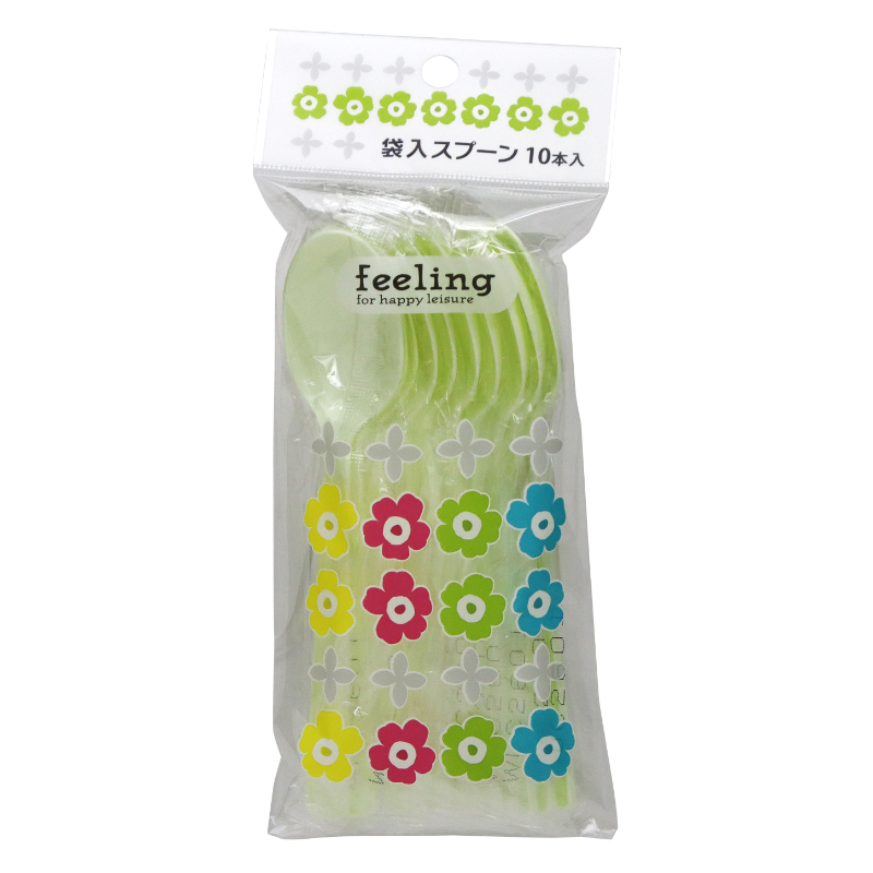 使い捨てスプーン FL袋入スプーン 10本入 大和物産
