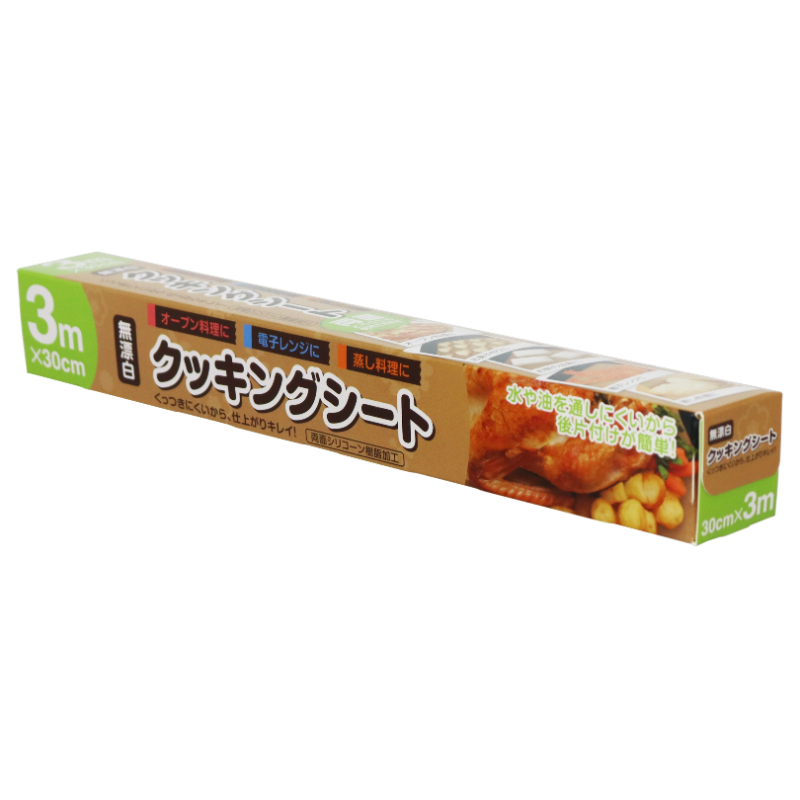 食品消耗資材 無漂白クッキングシート30cm×3m 大和物産