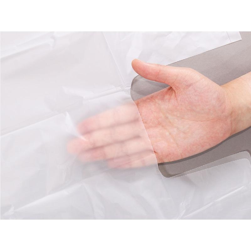 HDゴミ袋 スマートキューブ nocoo in(ノクーイン) とって付き 45L 半透明 50枚 0.017mm 日本サニパック