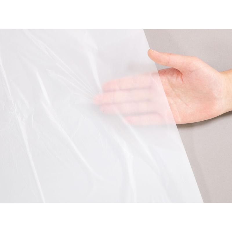 HDゴミ袋 nocoo(ノクー) 容量表記入り 白半透明ごみ収集袋 70L 10枚 0.023mm 日本サニパック