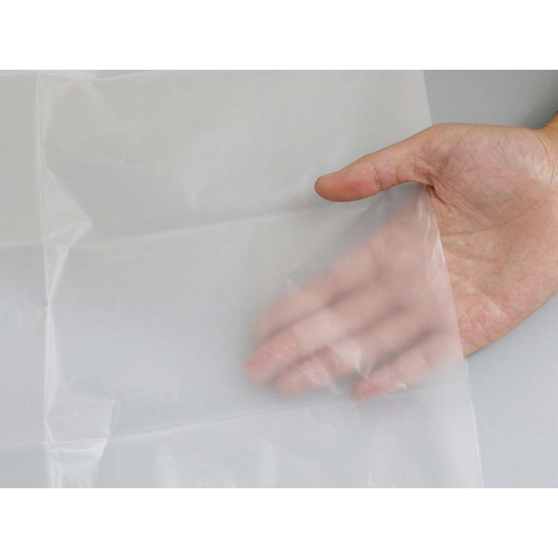 HDゴミ袋 nocoo(ノクー) 容量表記入り 白半透明ごみ袋 環優包装 70L 100枚 0.028mm 日本サニパック