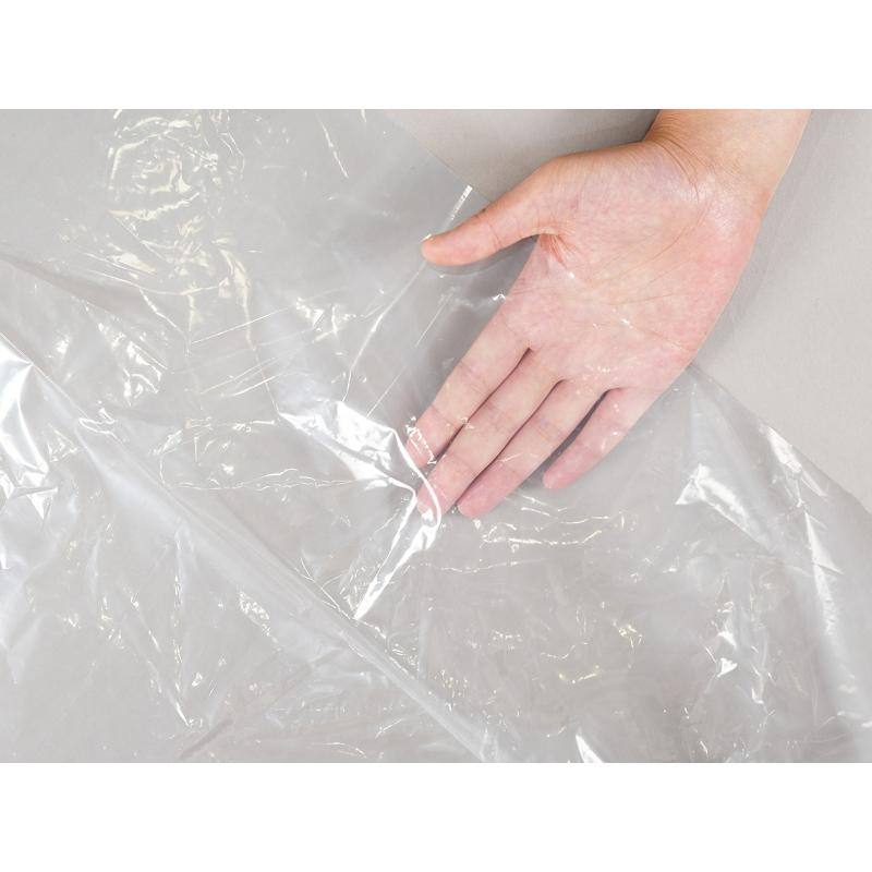 LDゴミ袋 業務用ポリ袋 Nシリーズ 45L 透明 10枚 0.03mm 日本サニパック