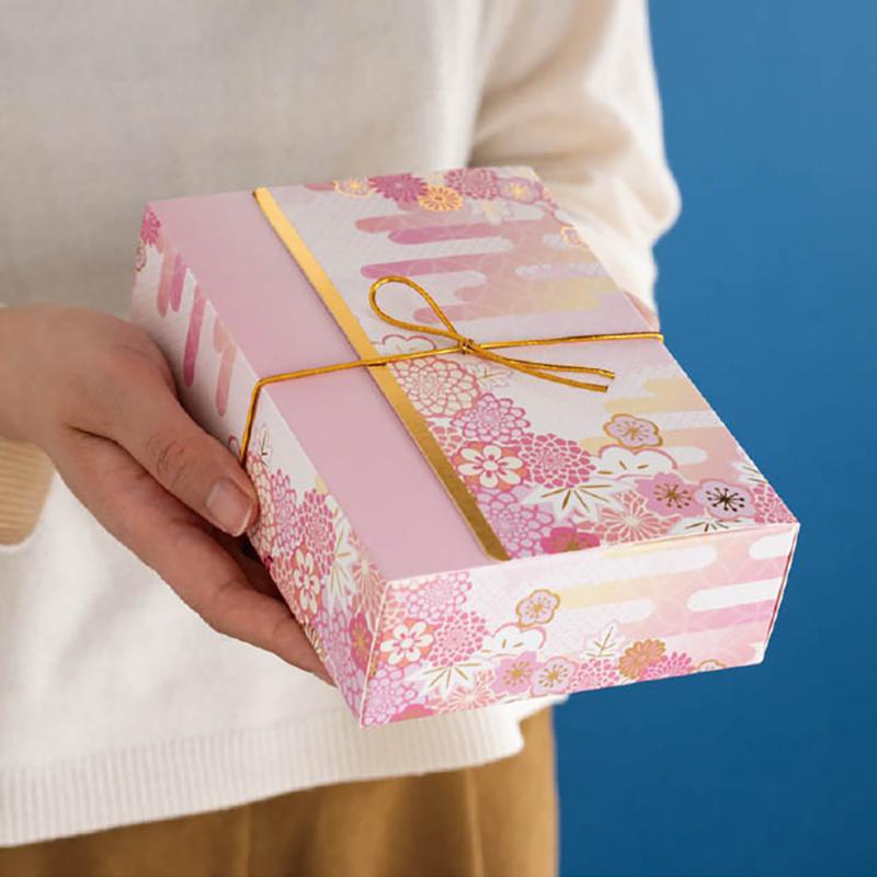 ギフト箱 KMG-GM1 着物柄ギフトボックスM-1(20枚) ヘッズ