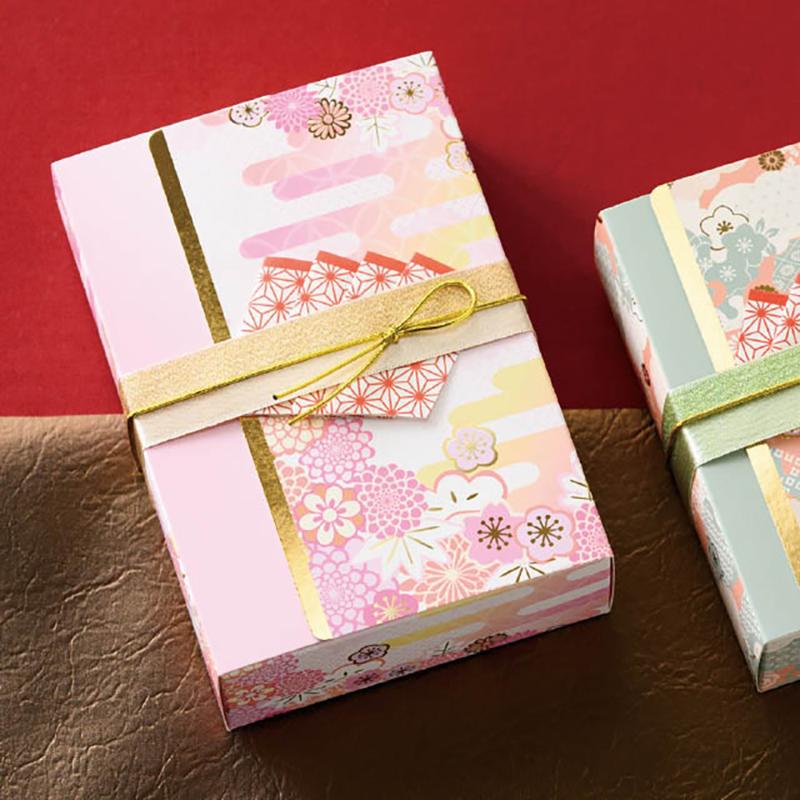 ギフト箱 KMG-GM1 着物柄ギフトボックスM-1(20枚) ヘッズ