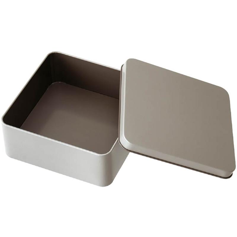 ラッピング用品 MGR-CAN1 無地ギフト缶-1/グレー(10個) ヘッズ