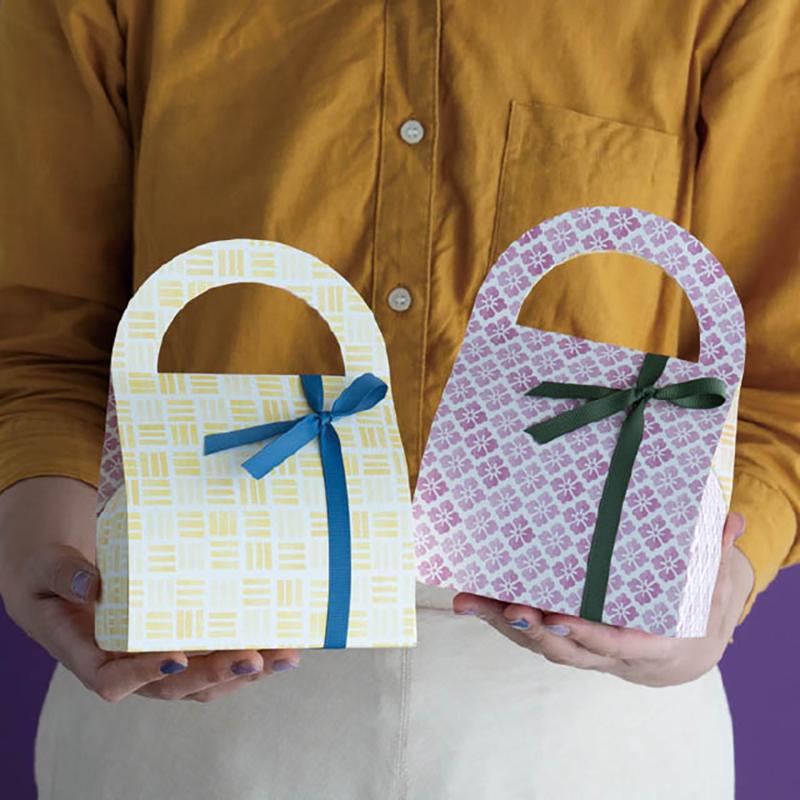 ギフト箱 MJT-GB2 モダントラディショナルギフトBOXバッグ型-2(20枚) ヘッズ