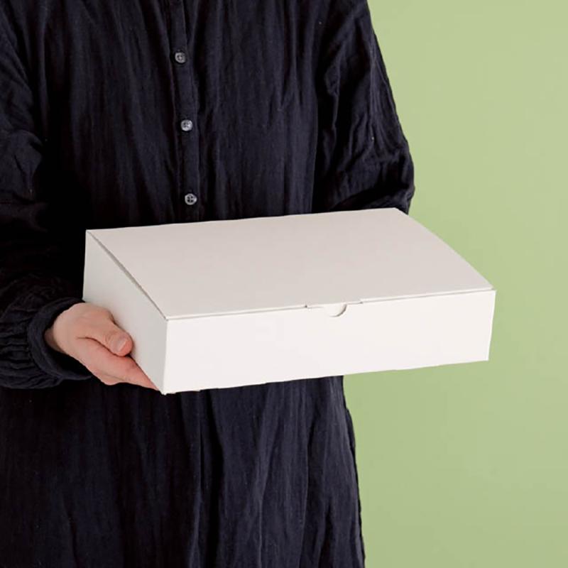 ギフト箱 MOW-GB8 無地オフホワイトギフトボックス-8(10枚) ヘッズ