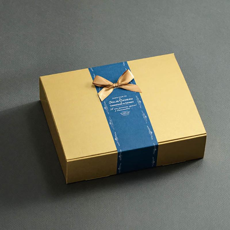 ギフト箱 MTG-GB2 無地ワンタッチギフトBOX-2/メタリックゴールド(20枚) ヘッズ