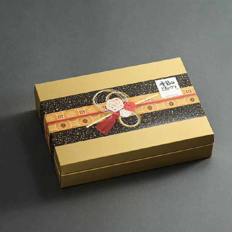ギフト箱 MTG-GS 無地メタリックゴールドギフトBOX-S(10枚) ヘッズ