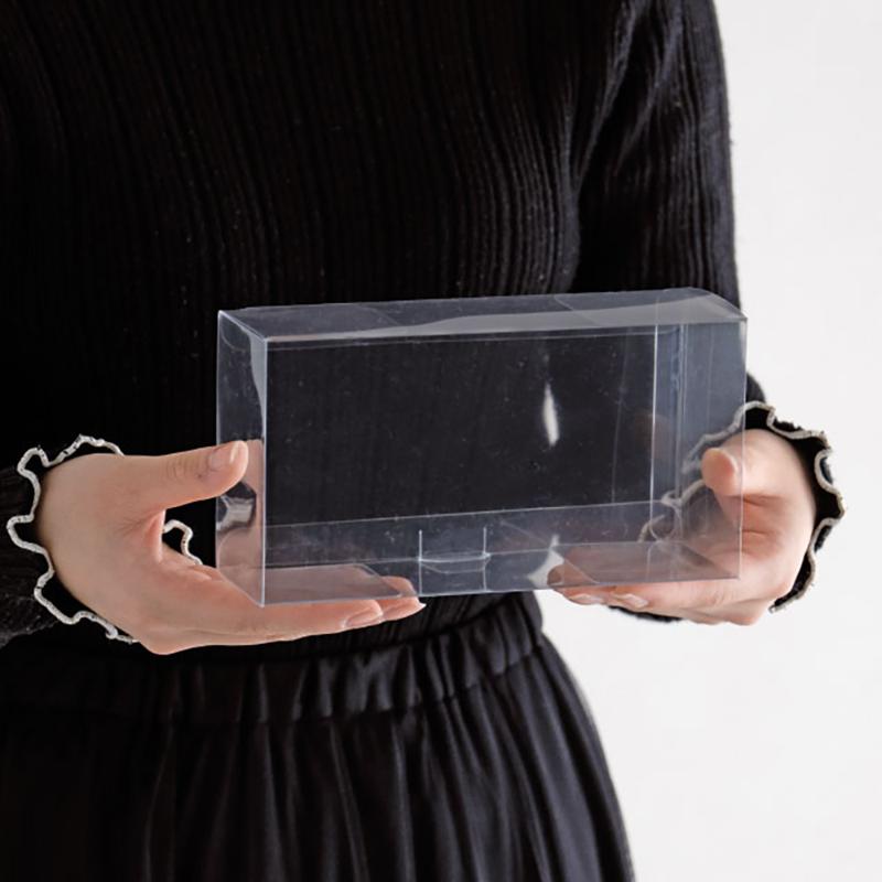 ギフト箱 MTO-PB15 無地クリアPETボックス-15(10枚) ヘッズ