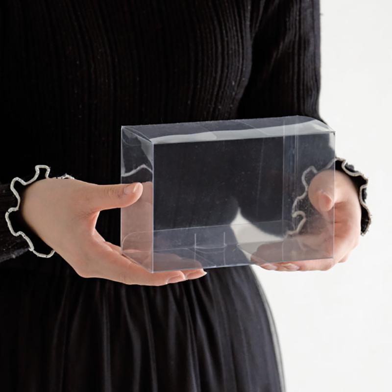 ギフト箱 MTO-PB18 無地クリアPETボックス-18(10枚) ヘッズ